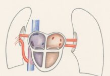 “손발이 늘 차가워요”… 그냥 체질인 줄 알았던 ‘혈액순환 장애’ a drawing of a diagram of the kidney